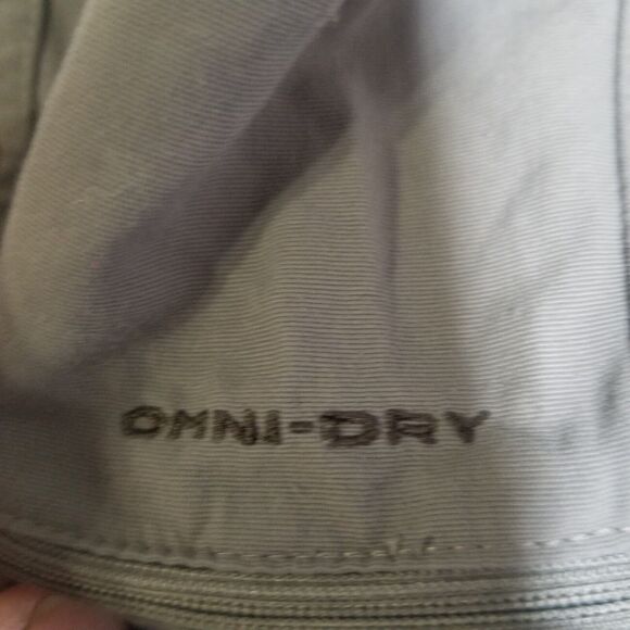 COLUMBIA Pants Women's Size 12 Gray Titanium Capris Hiking Outdoors Omni-Dri - Picture 4 of 10